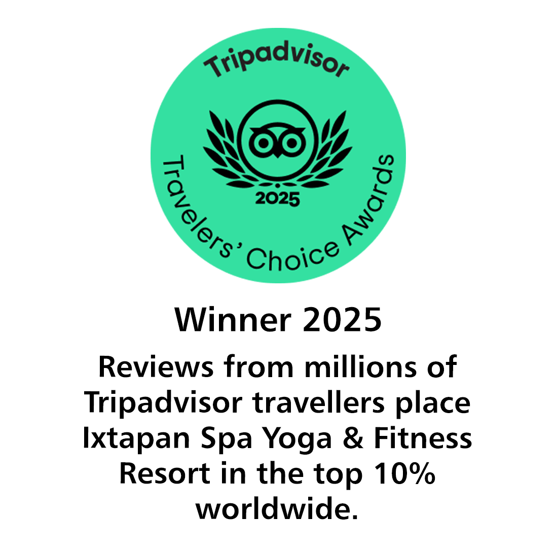 Spa Mexico Trip Adviser Travelers Choice 2025 